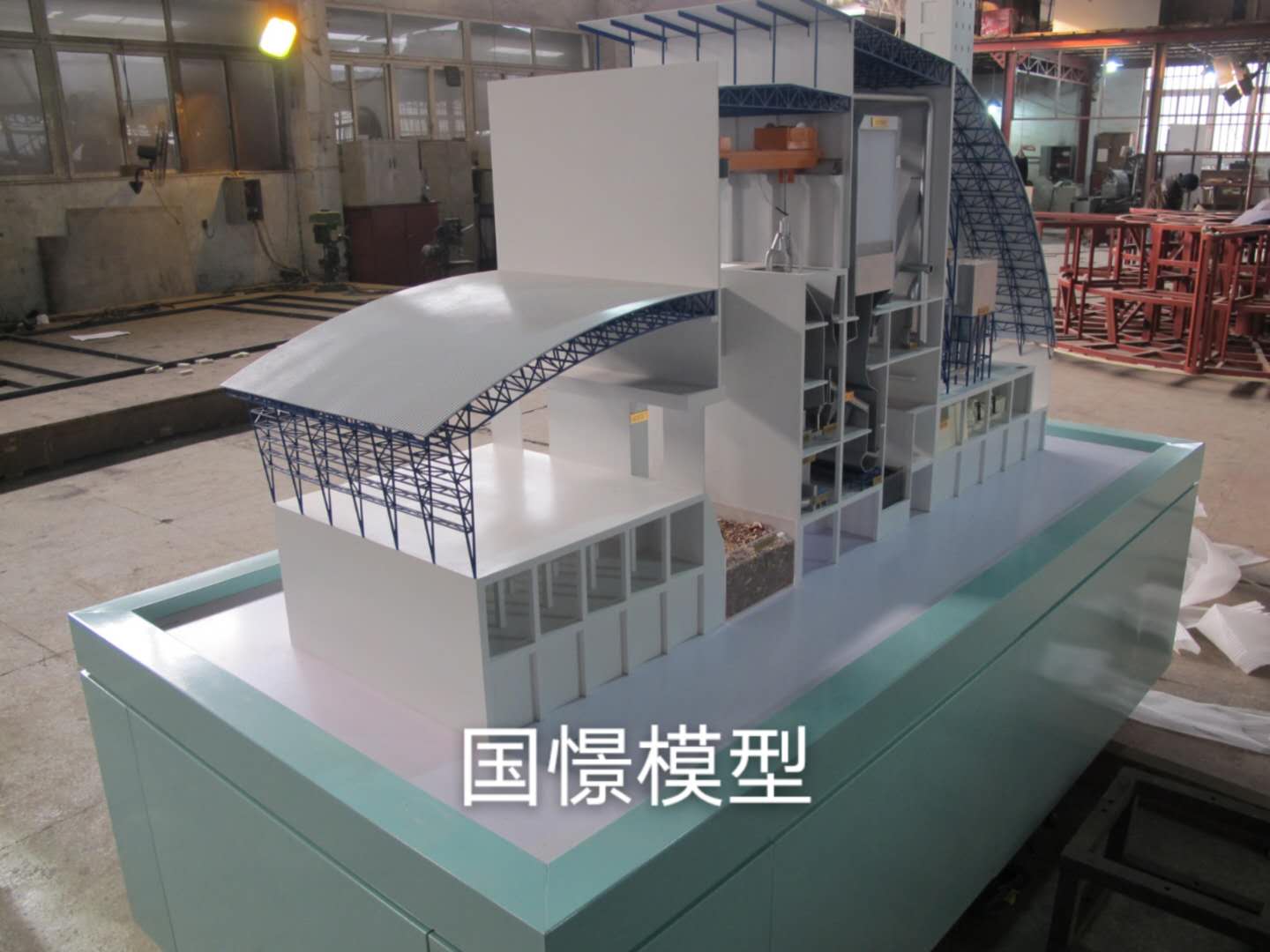 仁布县工业模型