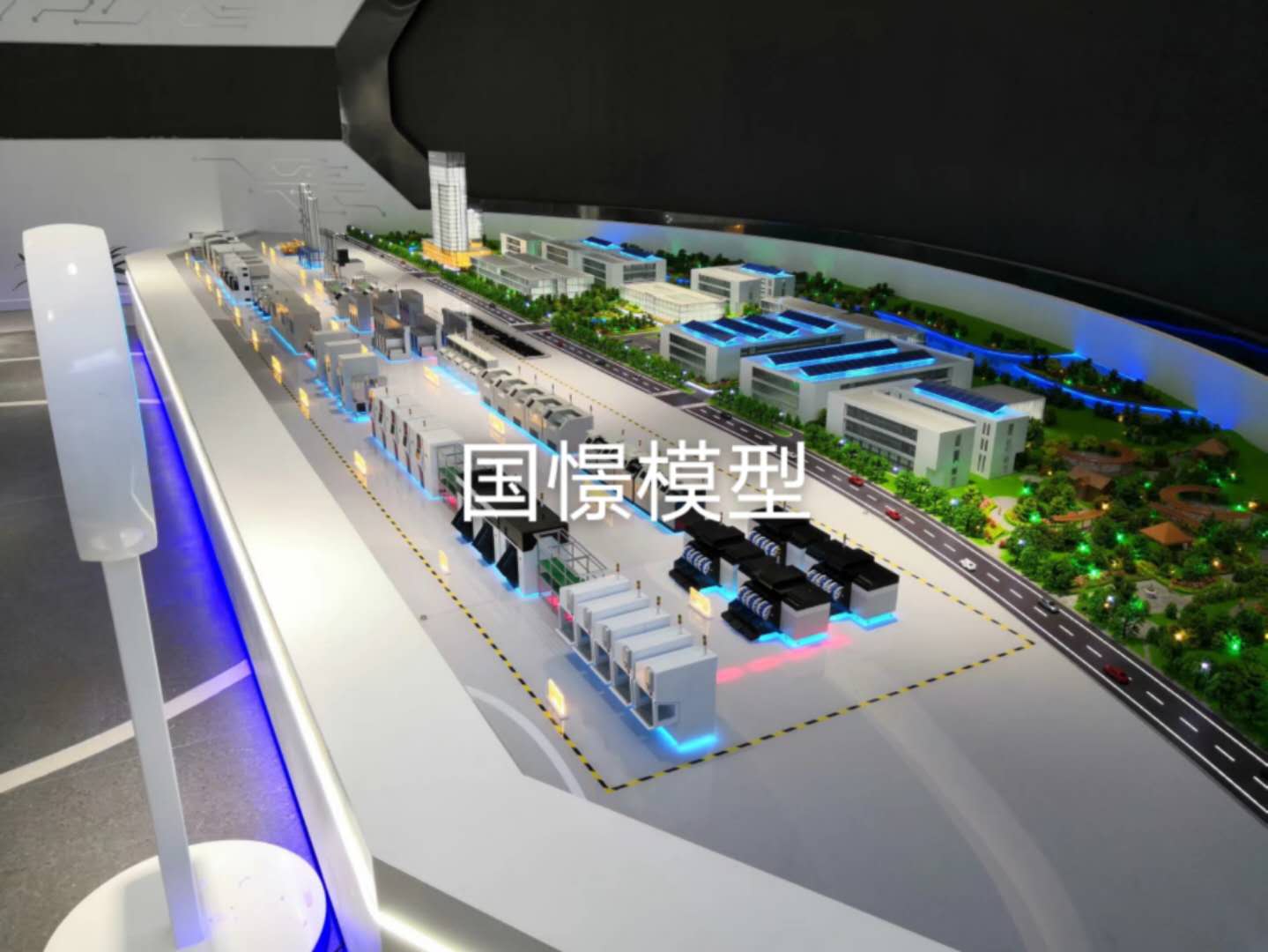 仁布县建筑模型