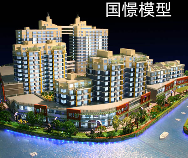 仁布县建筑模型