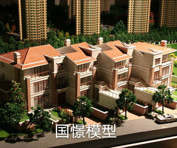 仁布县建筑模型