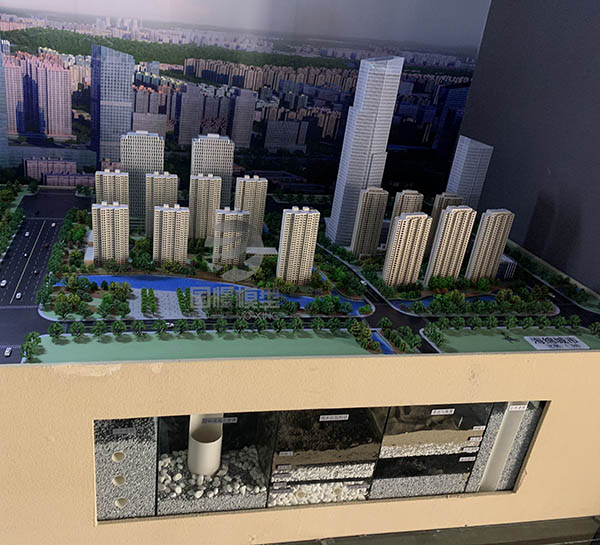 仁布县建筑模型